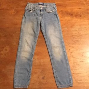 Girls light wash jeans size s Old Navy